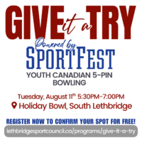 Give it a Try Youth Canadian Bowling logo