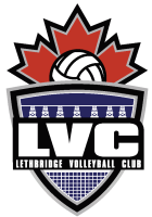 Lethbridge Volleyball Club (LVC) logo