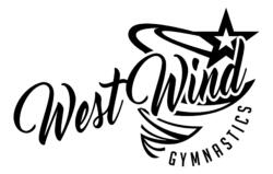 West Wind Gymnastics Club logo